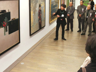 写実の新境地に挑む　金沢２１世紀美術館で一水会金沢展開幕