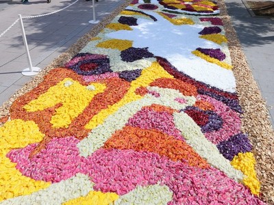 「善光寺花回廊」始まる　にぎわう通り、彩る花々