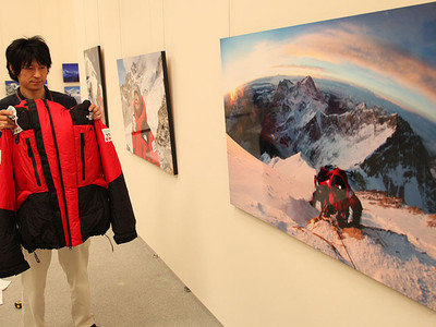 三浦さんの偉業紹介　３０日から福光美術館でエベレスト登頂写真展