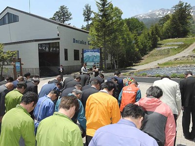 「御岳ロープウェイ」安全祈る　噴火から８カ月、６月営業再開