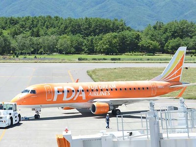 松本空港、７月下旬にも３００万人達成　ジェット化以降の利用者