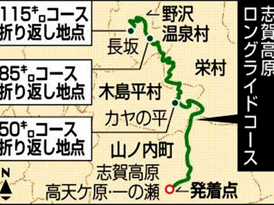 志賀高原の魅力、自転車で体感　９月６日「ロングライド」