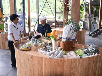 「森の駅」川上村に８日誕生　特産の野菜を販売