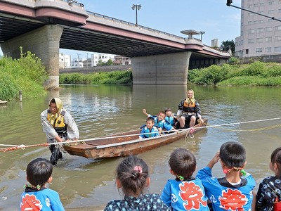 江戸時代の交通「毛矢の繰舟」を名物に　福井県、定着向け１０月まで期間拡大