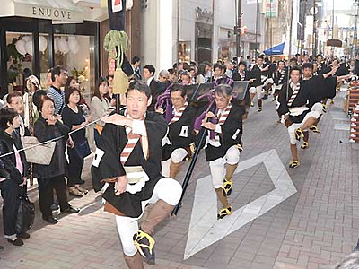 飯田の「大名行列」　９６年ぶりに東京で披露