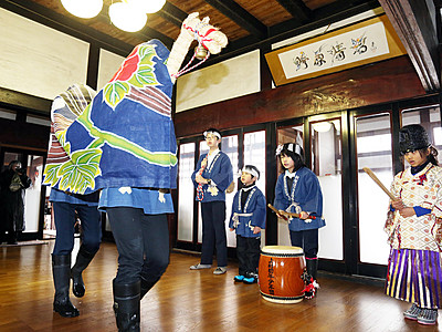 利賀の初午、来年も　上村・伝統行事、経験者が協力