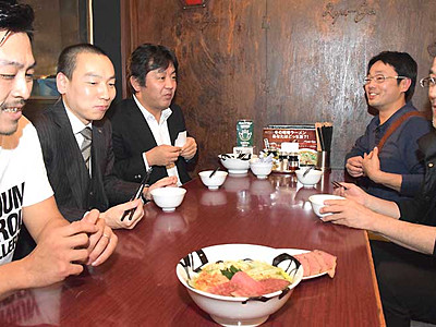 松本あめ市に「ラーメン横丁」　松本一本ねぎ使う塩ラーメン提供