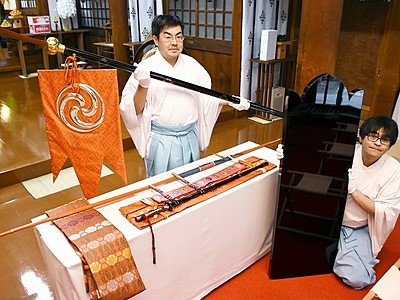 伊勢神宮式年遷宮の奉物、福井市の神社で公開へ