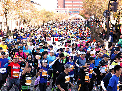 富山マラソン2016は４月９日から参加募集
