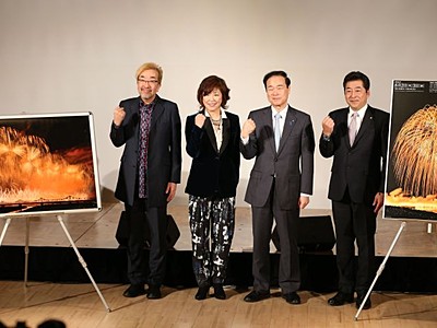沢田知可子さんの曲に乗せ　新スターマイン大トリ　８月の長岡花火、概要を発表