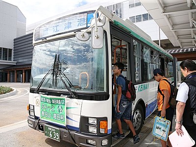 上越妙高駅発周遊バス　１日３便から１便へ　観光時間ゆったり