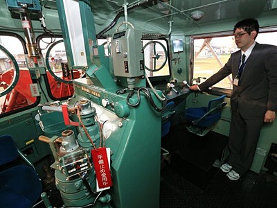 新津鉄道資料館　運転席を毎月公開　第４日曜、連休中も