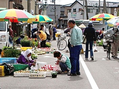 こらっせ！松浜市　市場１４０周年・商工振興会５０周年　合同で１２日に記念イベント