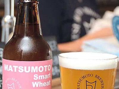 松本の水使い地ビール　夏にぴったり軽快な口当たり