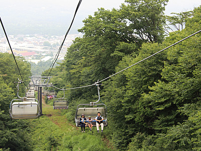 軽井沢の緑満喫を　プリンススキー場、30日から夏山リフト運行開始