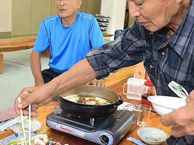 マツタケコース料理の提供始まる　喬木・大島山の家