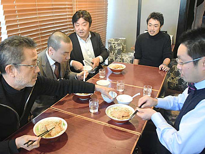 松本一本ねぎ入り塩ラーメン　１月８日「あめ市」で提供