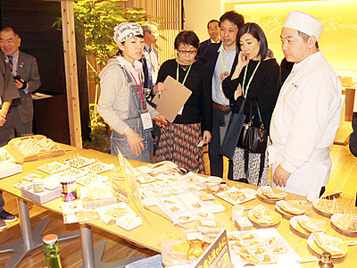 富山の「食」売り込め　日本橋とやま館で商談会