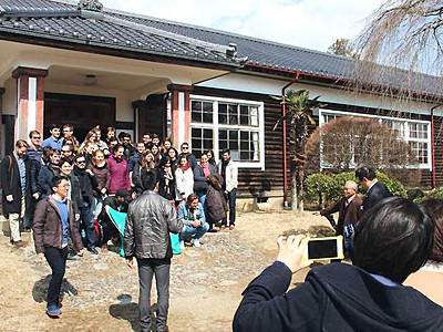 仏など１９カ国の学生４３人　飯田の伝統文化や暮らし体験