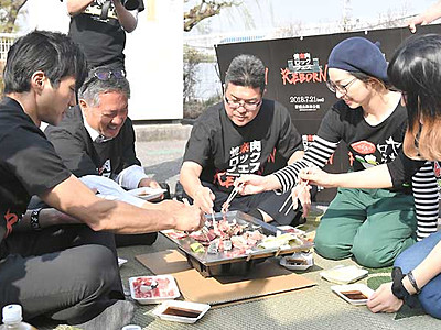 ３０組、ロックに盛り上げ　飯田「焼来肉フェス」概要発表