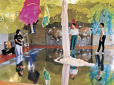 ５カ所で芸術祭アート　珠洲で公開、来月８日までの土日祝