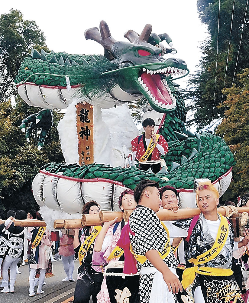 石川県 造り物堂々 鶴来沸く ほうらい祭り開幕 北陸新幹線で行こう 北陸 信越観光ナビ