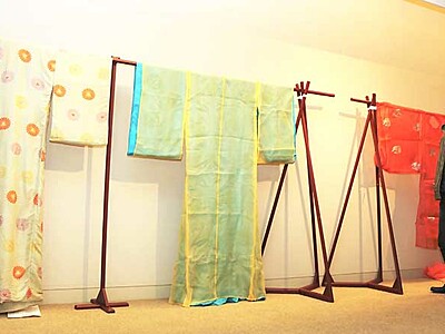 「龍馬伝」衣装など担当の柘植さん　古里・伊那で作品展示へ
