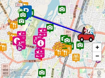 長岡花火８月２日から　スマホ用アプリ最適経路地図で案内