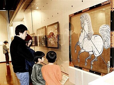 絵馬や引札、干支の動物ずらり１９０点　県立歴博で企画展