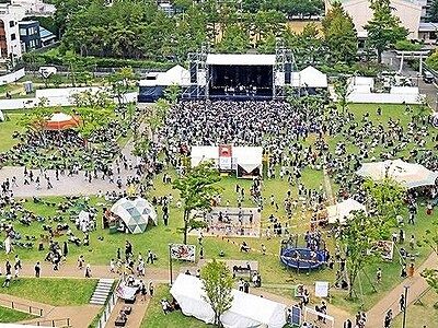 ワンパークフェス、2021年に延期　福井市の野外音楽祭