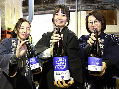 富山ブレンドいかが　酒造１６社、来月３日発売