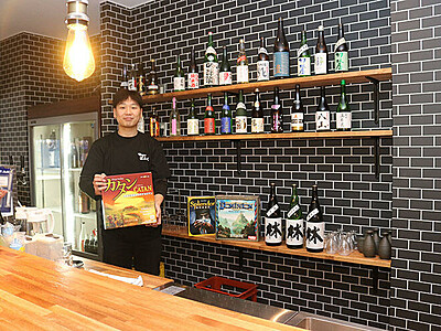 日本酒バーを交流の場に　高岡の東さんが24日開店　街なか活性に一役