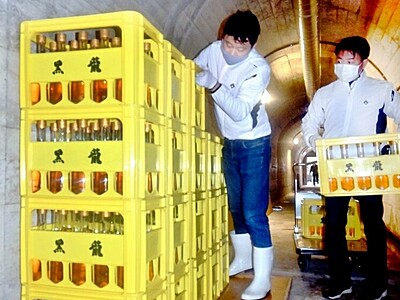 ダムで日本酒熟成すると...黒龍酒造と福井県が実験開始、数年から30年ほど