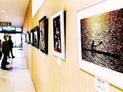 女性写真愛好家による２人展、福井県越前市の武生楽市