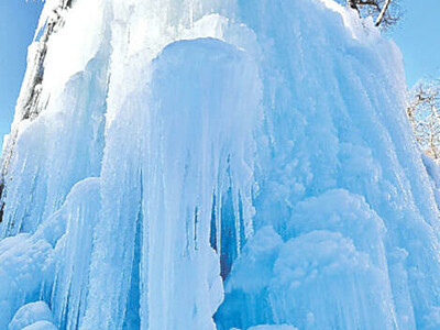 厳しい冷え込み、人工氷壁の出来良好　八ケ岳・赤岳山荘