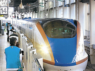 北陸新幹線、１４日で金沢開業７年