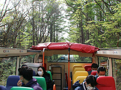 長野の風感じるバスの旅　御開帳に合わせ緑輝く高原へ