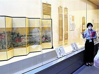 〝推し名品〟に投票を　福井市立郷土歴史博物館が企画、屏風など50点から選択　撮影やSNS投稿も可