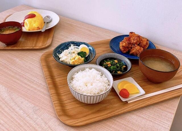 敦賀市役所食堂『kei.cook（ケイクック）』の日替わり定食とオムライス