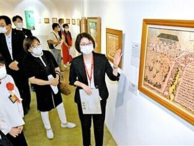 放浪画家が見た、日本の原風景　山下清生誕１００年展開幕