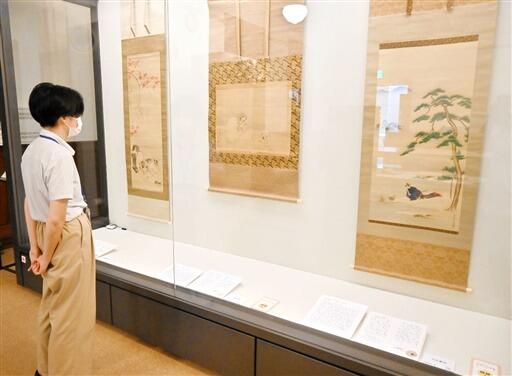 福井県敦賀市立博物館所蔵の江戸絵画の中から人気の高い作品を選出して展示している「敦博江戸絵画展～みんなの推しコレクション～」