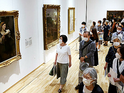 珠玉の名品一堂に　県美術館で「西洋絵画４００年の旅」展開幕