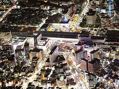 輝く富山の街 一望　２４日にヘリ遊覧飛行