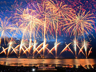 諏訪湖花火、大規模開催へ　分散形式から4年ぶりに一晩で打ち上げ