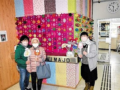 JR今庄駅（福井県南越前町）に写真スポット　SNS投稿、抽選で特産品