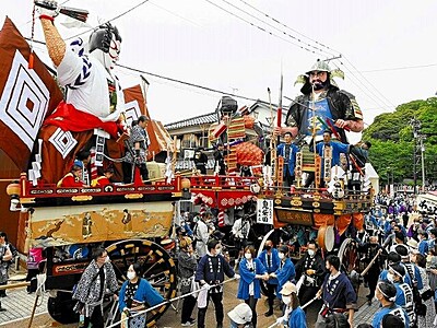 三国祭が「完全復活」、GPSで山車巡行情報も　5月19日~21日、福井県坂井市