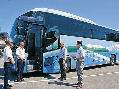 金沢－能登島、直通バス運行へ 七尾の２事業者、片道１０００円