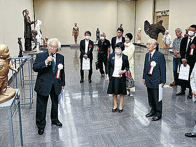 感性光る具象の美　石川県立美術館で日彫北陸展