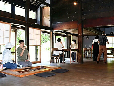 ミシュラン一つ星店監修の古民家レストラン、小谷村で村民向け内覧会　７月１日の開業前に