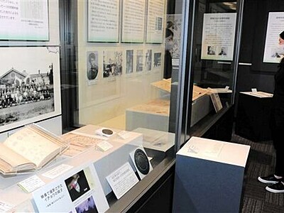 イチョウ精子発見、植物学者の平瀬作五郎の偉業たどる　福井県教育博物館で特別展